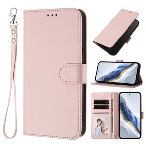 Ốp Lật Cho Infinix Hot 60 60i 50 50i Pro Plus Khe Cắm Thẻ Ví Màu Nguyên Chất Vỏ Điện Thoại Da PU