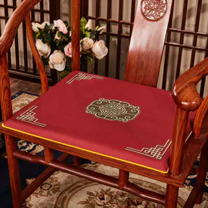 Gỗ gụ Sofa Đệm Ghế Phong Cách Trung Hoa Ghế Ăn Gỗ Chắc Chắn Nội Thất Nhẫn Ghế Taishi Ghế Đệm Trà Ghế Đệm Dày Đệm102304