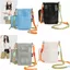 Túi đeo chéo PYCOU, Nhiều màu có túi Mini Túi lưới Nylon, Chất liệu lưới nhẹ phong cách Hàn Quốc Túi điện thoại di động dung tích lớn cho bé gái