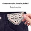 WANYEDI 1 / 4 Cái Quần Jean Thắt Lưng Mở Rộng, Phụ Nữ Điều Chỉnh Eo Mở Rộng, Rỗng Ren Cotton Dây Thắt Lưng Cho Quần Jean Quần