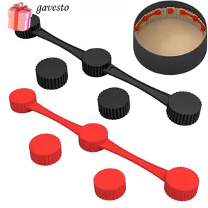 GAVESTO 1 Nam châm nồi chiên không khí, Khóa silicon nam châm nồi chiên không khí cố định, Giá đỡ giấy an toàn có thể tháo rời có thể tái sử dụng Ngăn chặn giấy cháy