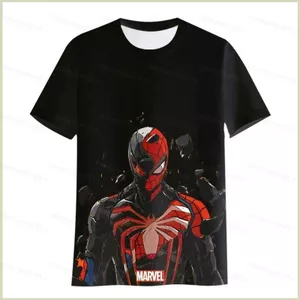 Người Nhện Thương Hiệu Ngày Mới Hoạt Hình Mới 2026 Áo Thun Mùa Hè cosplay Vải tee