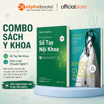 Sách lẻ/combo Y Khoa – Sổ Tay Nội Khoa + Khóc Cười Chuyện Nghề Y (Pocket Medicine) (Medinsights)