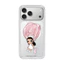 Ốp điện thoại hình gấu từ tính dễ thương cho iPhone 17 Pro Max 16 Pro 15 14 Vỏ bảo vệ mờ mờ mờ