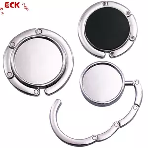 ECK 1Pc Di Động Gấp Hợp Kim Ví Túi Xách Túi Móc Treo Móc Treo Bàn Móc HOT