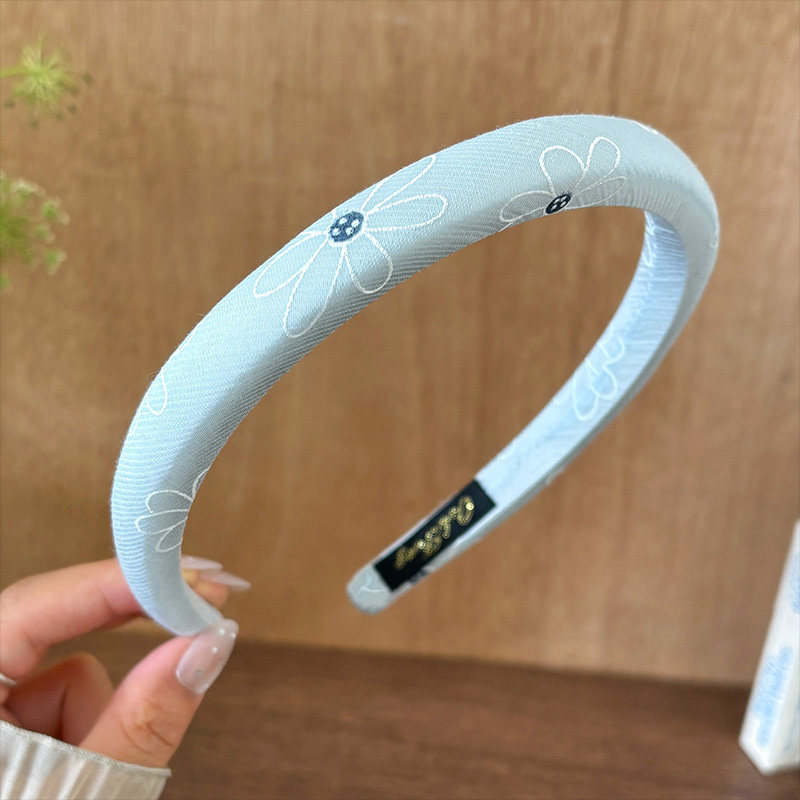 Băng đô buộc tóc rộng hình hoa hợp thời trang dành cho nữ