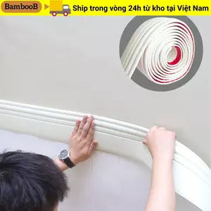 BAMBOOB Đế Treo Tường, Viền Đúc Chống Va Chạm Tự Dính, DIY Linh Hoạt Dày Mềm Váy Dây Trang Trí Nhà