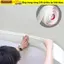 BAMBOOB Đế Treo Tường, Viền Đúc Chống Va Chạm Tự Dính, DIY Linh Hoạt Dày Mềm Váy Dây Trang Trí Nhà