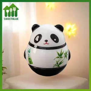 SWEET Nhật Bản Gốm Gấu Trúc Búp Bê Thủ Công Gấu Trúc Tumbler Đồ Chơi Luy Charm Tài Lộc Trang Trí Phong Cảnh Văn Phòng Nhà Trang Trí Bàn Làm Việc n