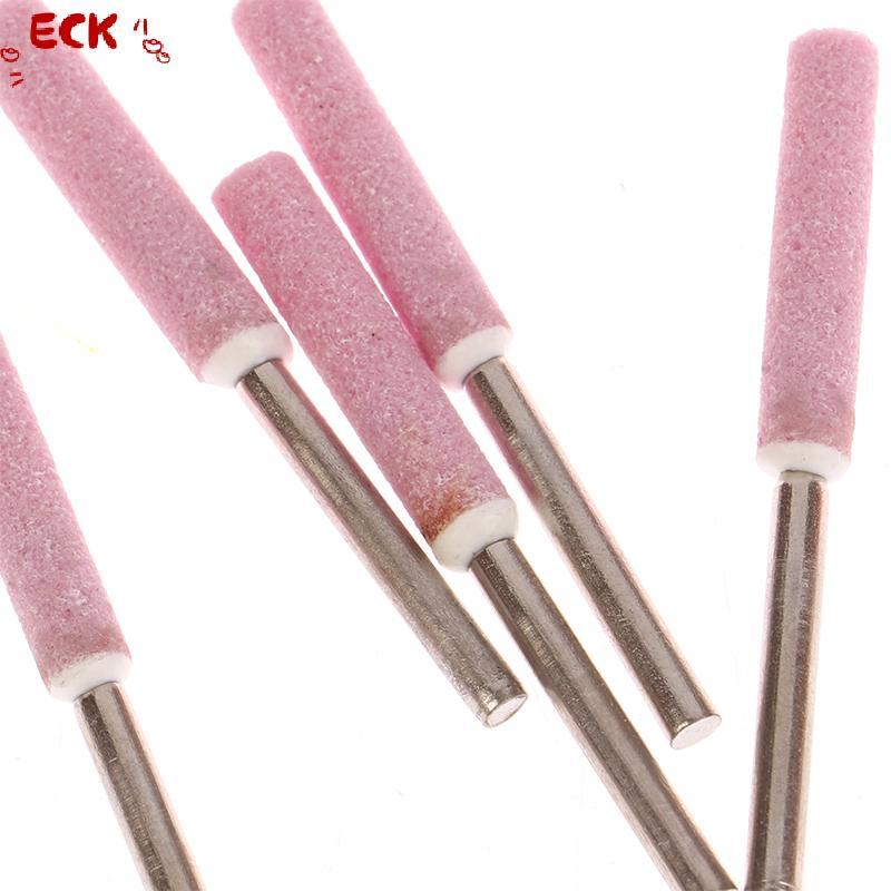ECK 10 Chiếc Cưa Xích Mài Đá Tập Tin 4 / 4.8 / 5.5 / 6 Mm Dây Xích Cưa Mài Bộ Đánh Bóng Kim Loại Máy Mài Cưa Xích Đá HOT