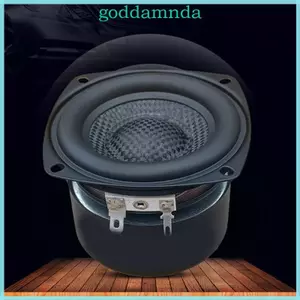 GODD 25W 3 Loa Bass Vuông Chống Sốc Kim Loại Cao Su Thân HiFi Hệ Thống Âm Thanh Sợi Thủy Tinh Dệt Loa Trầm