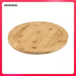 Xoay Khay Gỗ Đế Bánh Xoay Đĩa Phục Vụ Đĩa Tròn Bằng Gỗ Tấm Xoay Cho Tủ Bếp Mặt Bàn Gia Đình