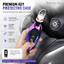 MOTORCYCLE KEY FOB BÌA Hợp kim kẽm Bảo vệ đầy đủ Vỏ chìa khóa Chống rơi Chống trầy xước Chống nước Bền Fit Xe tay ga Phụ kiện trang trí chìa khóa từ xa
