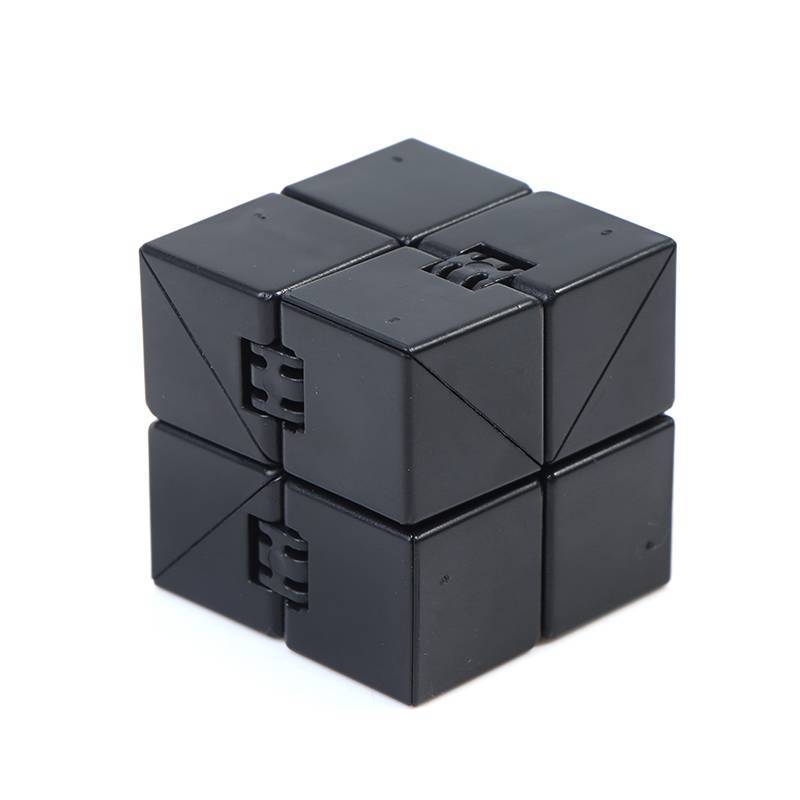 E-WOITD Infinity Magic Cube Đồ chơi ngón tay Văn phòng Flip Cubic Puzzle Khối giảm căng thẳng E-WOITD