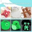Sợi đan móc phát sáng Sáng tạo Bắt mắt Màu sắc tươi sáng cho nhiều đồ thủ công may vá DIY khác nhau