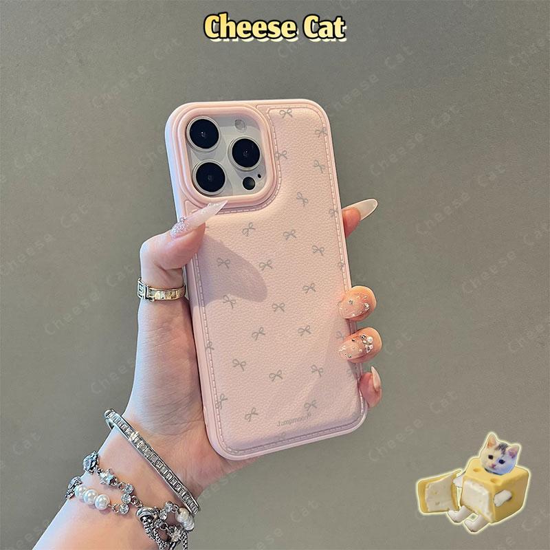 Bao da nơ nhỏ toàn màn hình cho iPhone 13 14 15 11 12 16 17 Pro Max Xs Max XR 7 Plus 8 Plus