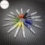 Hodou 3 Cái 2BA Sợi Nhựa Nylon Đầu Mềm Phi Tiêu Trục Màu Trong Suốt Gradient Phi Tiêu Thân DIY Phi Tiêu Phụ Kiện VN