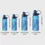 XOITU Du Lịch Di Động Dung Tích Lớn Bình Nước Thể Thao Bpa Free Chống Rò Rỉ Bình Lắc Nhựa Drinkware Du Lịch Phòng Tập Gym Người Lớn Đa Năng VN