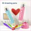 Bút vẽ 3D Cinna Hệ thống điều khiển nhiệt độ thông minh cho dự án nghệ thuật sáng tạo