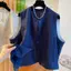 Áo vest cao cấp dành cho nữ mùa hè phiên bản Hàn Quốc dáng rộng thon gọn hơn Áo vest không tay phong cách mỏng Áo vest hàng đầu