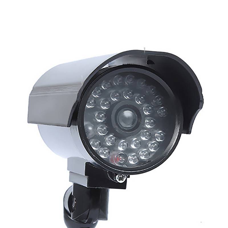 Phu Bullet Shaped không thấm nước fake CCTV Camera với nhấp nháy Red LED cho an ninh nhà VN