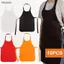 Bigapple 10 Chiếc Tạp Dề Không Dệt Dùng Một Lần Tạp Dề Nhà Bếp Màu Trơn Chống Bẩn Thoáng Khí Để Nấu Ăn, BBQ, Bồi Bàn, Làm Tóc RDG
