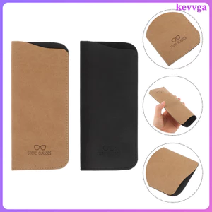 2 Chiếc Kính Mắt Tay Slim Case Kính Mắt Túi Túi Dành Cho Nữ Kính Mát Di Động Túi Bảo Quản Kevga