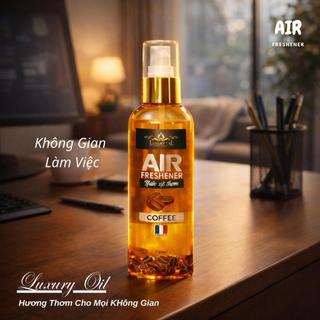Nước Xịt Khử Mùi Nội Thất Ô tô Tạo Thơm Hương COFFEE - Luxury OiL AIR FRESHENER 250ml - Mvn Auto