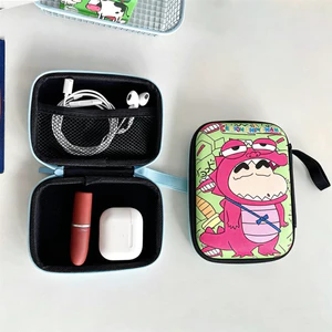 Dễ Thương Crayon Shin-Chan Túi Du Lịch Đa Năng Sắp Xếp Túi Sạc Tiện Ích Lưu Trữ Cáp Eva Người Tổ Chức