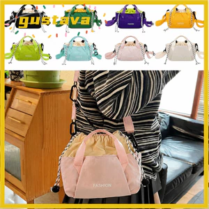 Túi đeo chéo GUSTAVA, Túi đeo vai Nylon nhiều màu, Túi dây rút đóng cửa đa chức năng dung tích lớn di động Túi thể thao
