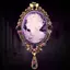 PNPIA- Mới Cameo Phong Cách Victoria Pha Lê Tiệc Cưới Nữ Mặt Dây Chuyền Cài Áo