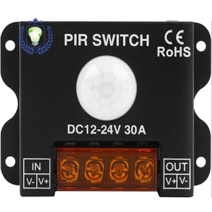 Công tắc cảm biến hồng ngoại led NMLX DC12-24V 30A Đèn đơn sắc có đèn Bộ điều khiển cảm biến hồng ngoại cơ thể con người
