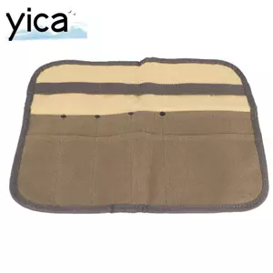 Túi tổ chức cắm trại YICA, Túi đựng dao kéo treo vải, Túi đựng đồ ăn chuẩn bị cuộn lên Dễ dàng mang theo Dụng cụ cầm tay Túi đựng trại Kitcheng