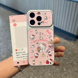 Dễ Thương Sữa KT Mèo Thỏ Trường Hợp Điện Thoại Cho iPhone 17 16 15 14 13 12 11 Pro Max 16 15 14 Plus