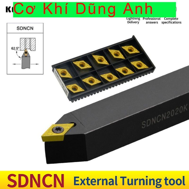 Cán dao tiện thẳng SDNCN lắp chip d11
