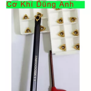 Chip tiên ren Deskar góc 60 độ size 11 bước ren ( 0.5-1.5mm) tiện thép inox ngon