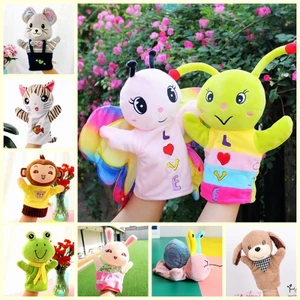 Hoạt Hình Động Vật Tay Con Rối Sang Trọng Đồ Chơi Găng Tay Búp Bê Mẫu Giáo Hiệu Suất Kể Chuyện Bộ Tay Búp Bê