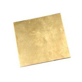 [KTP] Đồng thau kim loại mỏng tấm lá mỏng tấm dày 0.5mm/0.8mm/1mm/2mm 100x100mm Bộ phận tự làm