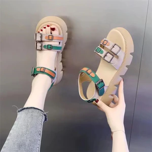 Giày Sandal Nữ Nêm Gót Nữ VN, Phong Cách Cổ Điển, Phong Cách Mới Mùa Hè 2025, Phong Cách Thanh Lịch, Da Mềm, Đế Mềm, Thích Hợp Cho Internet Đỏ, Thời Trang, Phù Hợp Với Đầm, Giày La Mã, BLBoutique11
