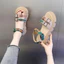 Giày Sandal Nữ Nêm Gót Nữ VN, Phong Cách Cổ Điển, Phong Cách Mới Mùa Hè 2025, Phong Cách Thanh Lịch, Da Mềm, Đế Mềm, Thích Hợp Cho Internet Đỏ, Thời Trang, Phù Hợp Với Đầm, Giày La Mã, BLBoutique11