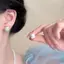 AqToCna Bông Tai Ngọc Trai Đường Lấp Lánh Thanh Lịch Và Sang Trọng Cho Nữ Exuding AqToCna Sang Trọng
