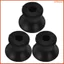 3 Cái Thay Thế Chỉnh Nĩa Giá Đỡ Phụ Kiện Yoga Gia Đình 2.50X2.50X2.00CM Đen erkenai