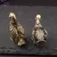 HFTOY Vintage Howling Du Trang Trí Đồng Chắc Chắn Tượng Phong Thủy Bộ Sưu Tập Tượng Để Bàn Trà Thú Cưng Trang Trí Nhà ~
