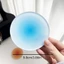 PYCOU Coaster, Tấm lót cốc Acrylic tròn, Tấm lót cốc chống trượt màu Gradient Trang trí máy tính để bàn