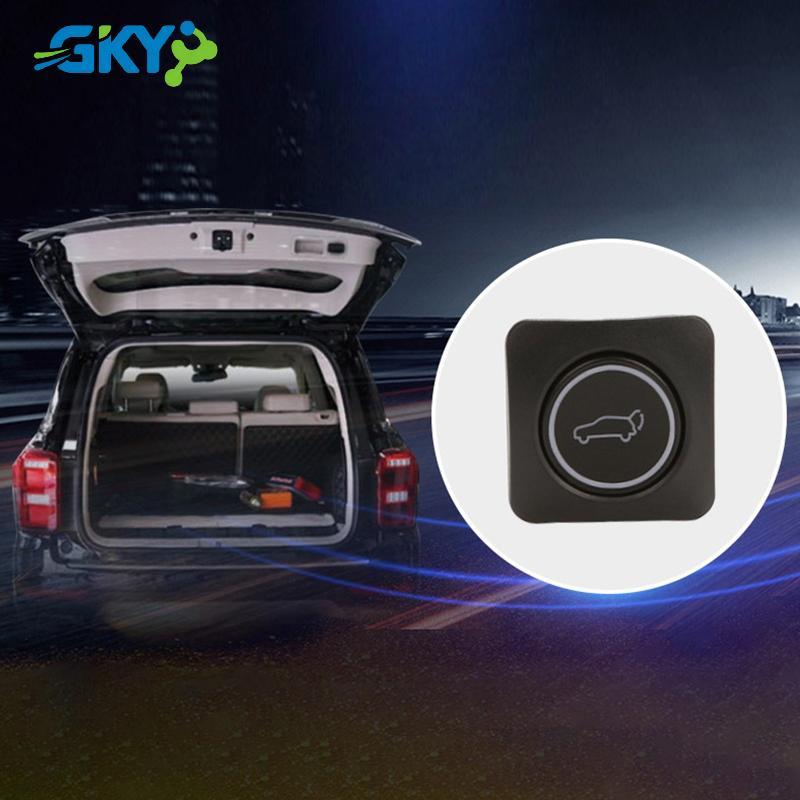 GKY Công tắc cửa xe tăng sáng tạo và thiết thực Công tắc cửa xe điện thông minh Phát hành nút đặt lại Công tắc cổng sau xe tròn đa năng GKY