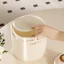 Máy Tính Để Bàn Thùng Rác Hộ Gia Đình Mini Dễ Thương Đầu Giường Thùng Đựng Rác Giỏ Phòng Khách Ánh Sáng Sang Trọng Đẩy Loại Kích Thước Nhỏ Có Nắp KS78