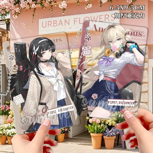 ✨Sản phẩm mới✨Chisaki Linna Moning Walker c107 Trò chơi Hàn Quốc Hàng hóa Thung lũng Heying Card Acrylic Thẻ trong suốt Đồ trang trí thẻ nhỏ✨Sự kiện✨