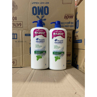 Dầu Gội HEAD & SHOULDERS Bạc Hà Mát Lạnh Chai 1200ML