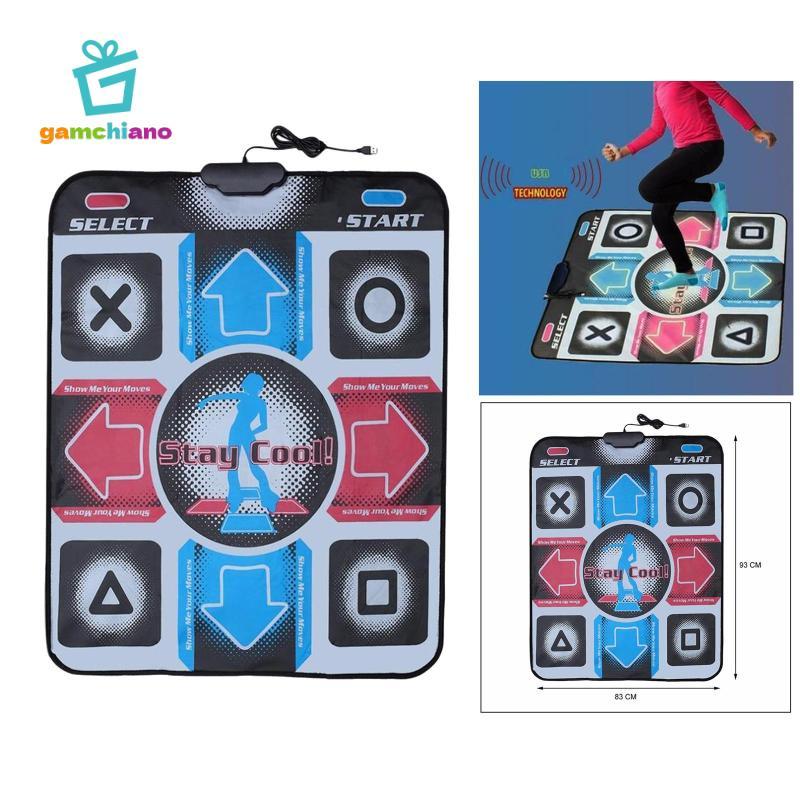 Gamchiano Khiêu Vũ Thảm Nhảy Múa Bước Nhảy Múa Thảm Khiêu Vũ Dancer Chăn Thiết Bị Laptop Chống Trơn Trượt Có USB Cho Palyer Trẻ Em Người Lớn