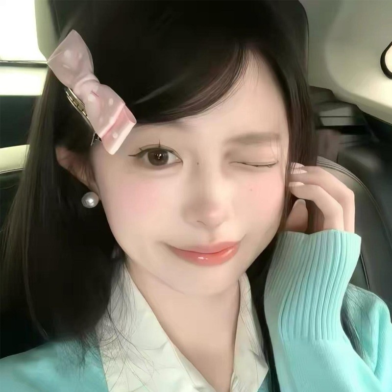 [GUUDUU] Kẹp mỏ vịt chấm bi cổ điển - Kẹp tóc bên nơ ngọt ngào bằng vải - dành cho bé gái mặc hàng ngày - Phụ kiện tóc trang điểm - Mũ nón tóc gãy / Giao hàng miễn phí